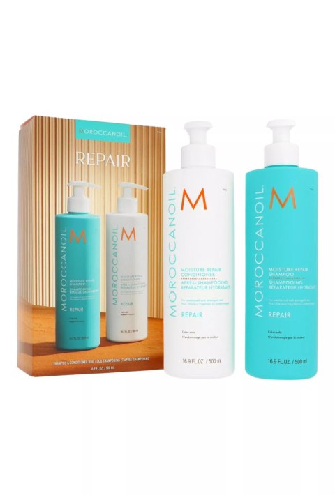 Moroccanoil Zestaw Moroccanoil Repair Shampoo 500ml + Conditioner 500ml