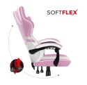 Fotel gamingowy Huzaro Force 4.4 Pink Mesh