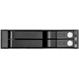 Silverstone SST-FS202B panel drive bay Czarny