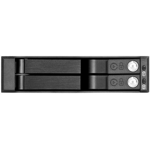 Silverstone SST-FS202B panel drive bay Czarny