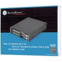 Silverstone SST-FS202B panel drive bay Czarny