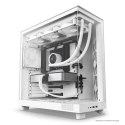 NZXT OBUDOWA KOMPUTEROWA NZXT OBUDOWA H6 FLOW MIDI TOWER Z OKNEM BIAŁA