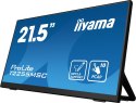 Iiyama ProLite T2255MSC-B1 monitor komputerowy 54,6 cm (21.5") 1920 x 1080 px Full HD LCD Ekran dotykowy Czarny