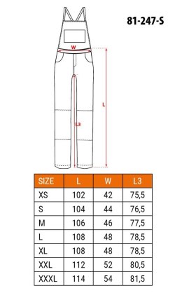 NEO tools 81-247-S ubranie robocze