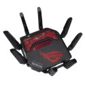 ASUS ROG Rapture GT-BE19000 router bezprzewodowy Multi-Gigabit Ethernet Trójpasmowy (2,4 GHz / 5 GHz / 6 GHz) Czarny, Czerwony