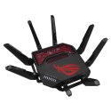 ASUS ROG Rapture GT-BE19000 router bezprzewodowy Multi-Gigabit Ethernet Trójpasmowy (2,4 GHz / 5 GHz / 6 GHz) Czarny, Czerwony