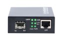 Extralink SEDIR FIBER ETHERNET MEDIA CONVERTER 1X SFP 1GB 1X RJ45 1GB - MC220 - Converter - Glasfaser (LWL) konwerter sieciowy W