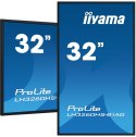 IIYAMA Iiyama LH3260HS-B1AG signage display Cyfrowa tablica A 80 cm (31.5") LED Wi-Fi 500 cd/m2 Full HD Czarny Procesor wbudowany Andro