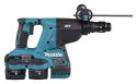 MAKITA Makita Młotowiertarka 2x18V DHR281PT2J 2,9J 2x5,0Ah BL + uchwyt