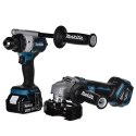 MAKITA Zestaw narzędzi akumulatorowych Combo MAKPAC 18V DLX2431TJ MAKITA