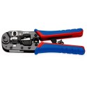 KNIPEX Knipex 97 51 13 zaciskarka kablowa Narzędzie do zaciskania Czarny, Niebieski, Czerwony