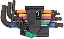 WERA Zestaw kluczy trzpieniowych 950/9 Hex-Plus Multicolour