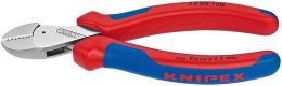 KNIPEX Szczypce tnące boczne X-Cut 160mm, wysokie przełożenie dźwigni