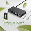 Extralink EXTRALINK CERES 8 PORTOWY SWITCH POE 48V 10/100MB 802.3AF 15,4W NA PORT