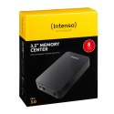 INTENSO Intenso Memory Center zewnętrzny dysk twarde 8 TB 5400 RPM 3.5" USB 3.2 Gen 1 (3.1 Gen 1) Czarny