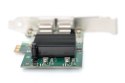 DIGITUS DIGITUS KARTA SIECIOWA PCIE PRZEWODOWA 2X RJ45 GIGABIT 10/100/1000MBPS LOW PROFILE DN-10132