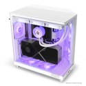 NZXT NZXT OBUDOWA KOMPUTEROWA NZXT H6 FLOW RGB MIDI TOWER Z OKNEM BIAŁA