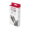 Axagon RVC-HI2MC adapter kablowy 1,8 m USB Type-C HDMI Czarny