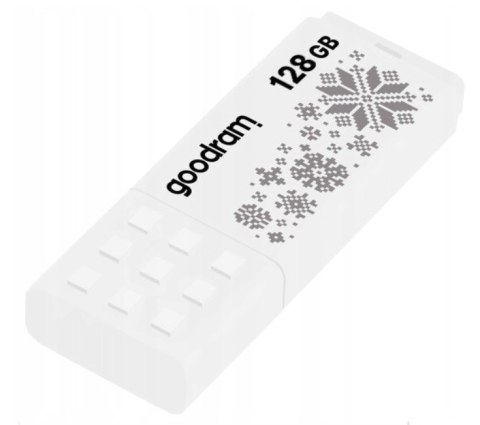 GoodRam Pendrive GoodRam UME2-1280W00R11-WI (128GB; USB 2.0; kolor biały) WINTER