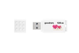 GoodRam Pendrive GoodRam UME3-1280W0R11-V (128GB; USB 3.0; kolor biały) VALENTINE