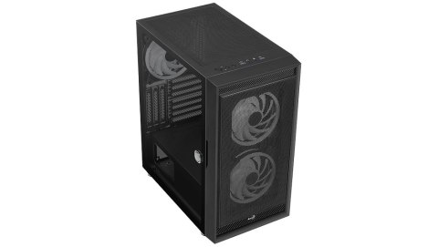 Aerocool Obudowa AEROCOOL PGS GRAPHITE-G-BK-v2 FRGB czarna