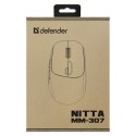 Defender DEFENDER MYSZ NITTA MM-307 RF+BT OPTIC 1600dpi 6P BIAŁA