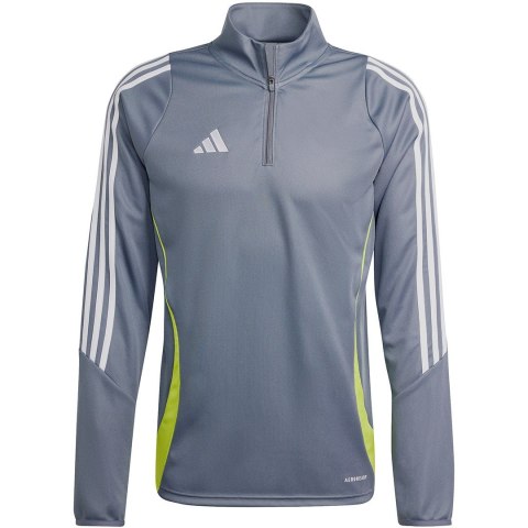 No name Bluza męska adidas Tiro 24 Training Top szara IV6954 S