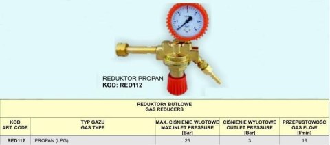 No name REDUKTOR PROPAN RED112 .