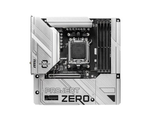 MSI MSI B650M PROJECT ZERO płyta główna AMD B650 Gniazdo AM5 micro ATX