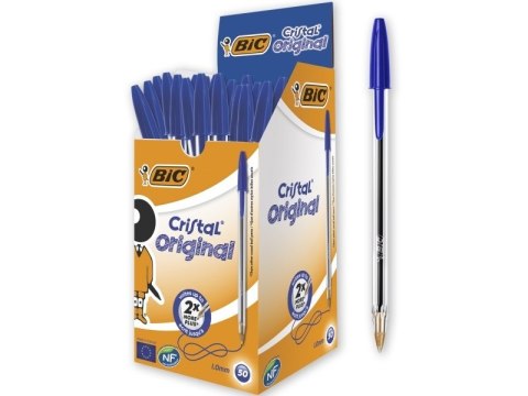 BIC D?ugopis Cristal Original niebieski (50szt) BIC