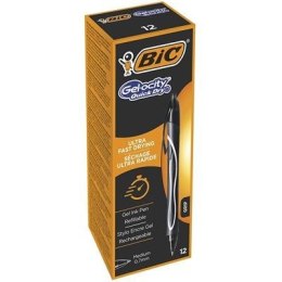 BIC D?ugopis ?elowy Gelocity czarny (12szt) BIC