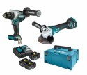 MAKITA Zestaw narzędzi akumulatorowych Combo MAKPAC 18V DLX2431TJ MAKITA