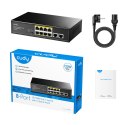 CUDY Switch CUDY FS1010P 8-Port 10/100M PoE+ 120W 2xUplink