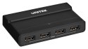 UNITEK UNITEK PRZEŁĄCZNIK KVM 4X USB-A 5GBPS, AKTYWNY