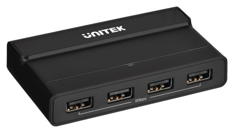 UNITEK UNITEK PRZEŁĄCZNIK KVM 4X USB-A 5GBPS, AKTYWNY