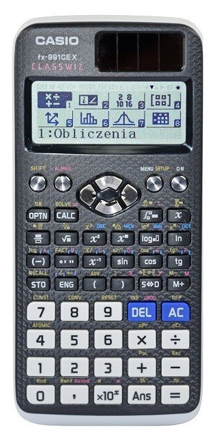Casio CASIO KALKULATOR NAUKOWY FX 991CEX CLASSWIZ CZARNY, 12 CYFROWY WYŚWIETLACZ