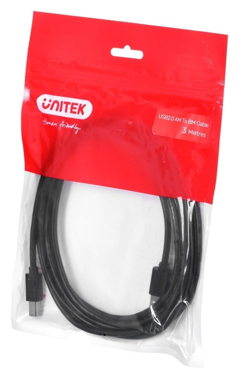 UNITEK UNITEK KABEL USB AM-BM 3m