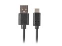 Lanberg Kabel Lanberg CA-USBO-10CU-0005-BK (USB 2.0 typu A - USB typu C ; 0,50m; kolor czarny)