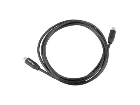 Lanberg LANBERG KABEL USB-C 2.0 M/M 1.8M PREMIUM QC 4.0 POWER DELIVERY 60W CZARNY CA-CMCM-40CU-0018-BK