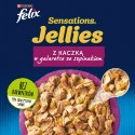 PURINA NESTLE PURINA Felix Sensations Jellies z kaczką w galaretce ze szpinakiem - mokra karma dla kota - saszetka 85 g