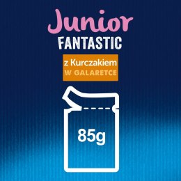 PURINA NESTLE Purina Felix Fantastic Junior Kurczak - mokra karma dla kota - 85 g