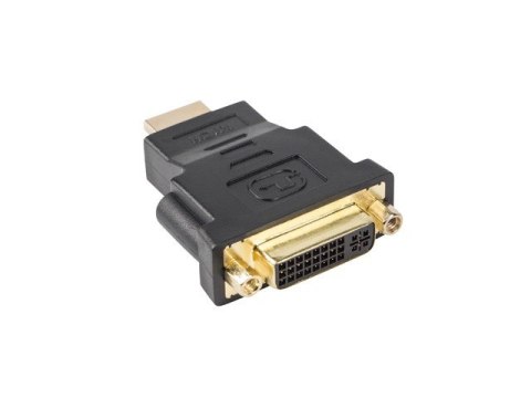 Lanberg Adapter Lanberg AD-0014-BK (HDMI M - DVI-I F; kolor czarny)