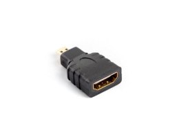 Lanberg Adapter Lanberg AD-0015-BK (HDMI F - Micro HDMI M; kolor czarny)