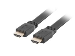 Lanberg Kabel Lanberg CA-HDMI-21CU-0010-BK (HDMI M - HDMI M; 1m; kolor czarny)