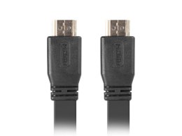 Lanberg Kabel Lanberg CA-HDMI-21CU-0010-BK (HDMI M - HDMI M; 1m; kolor czarny)
