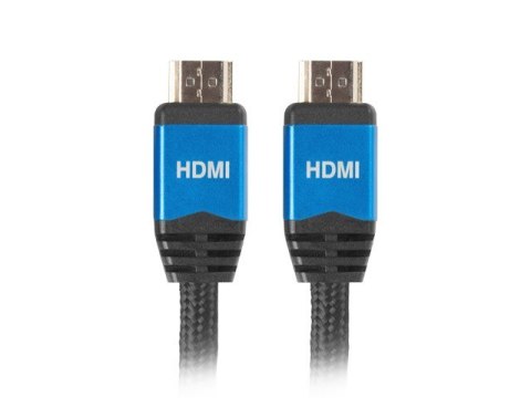 Lanberg Kabel Lanberg Premium CA-HDMI-20CU-0010-BL (HDMI M - HDMI M; 1m; kolor czarny)