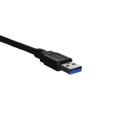 Lanberg LANBERG KABEL USB-A 3.0 M/M 1M CZARNY CA-USBA-30CU-0010-BK