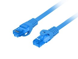 Lanberg LANBERG PATCHCORD S/FTP KAT.6A 1M NIEBIESKI LSZH CCA (FLUKE PASSED) PCF6A-10CC-0100-B