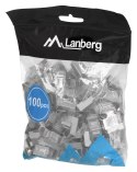 Lanberg LANBERG WTYK SIECIOWY PRZELOTOWY RJ45 (8P8C) KAT.5E FTP 100 SZT. PLS-5000EZ