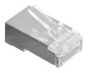 Lanberg LANBERG WTYK SIECIOWY PRZELOTOWY RJ45 (8P8C) KAT.5E FTP 100 SZT. PLS-5000EZ